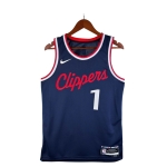 Баскетбольная джерси James Harden Los Angeles Clippers 2024-2025 Blue Jordan