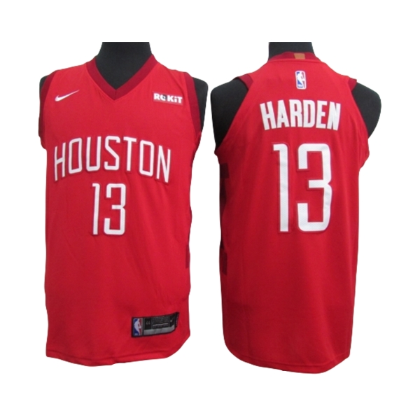 Баскетбольная джерси Nike James Harden Houston Rockets Red White
