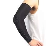 Чёрный баскетбольный рукав с двойной защитой