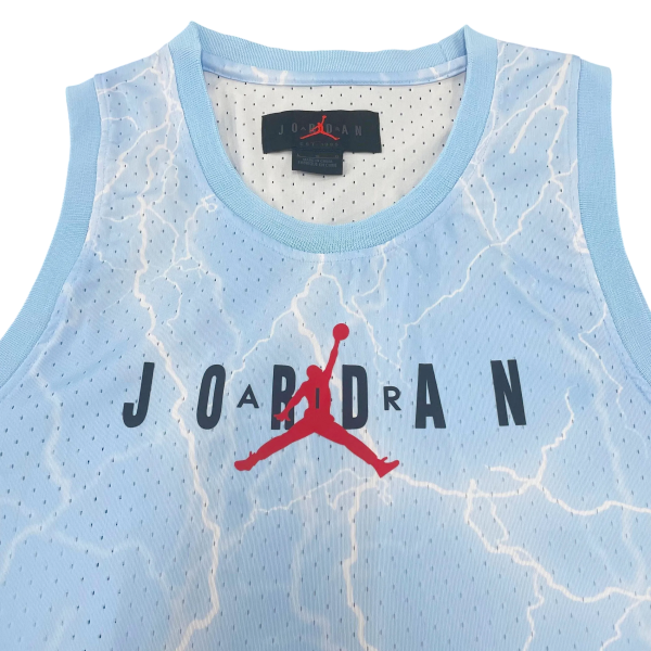 Голубая майка Jordan купить-в-time2win.ru