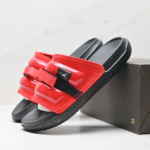 Красные шлепанцы Jordan купить в time2win.ru