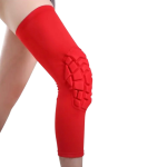 Наколенник с защитой красный