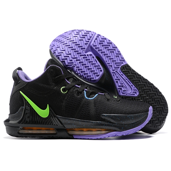Nike Lebron Witness 7 Black Purple Green