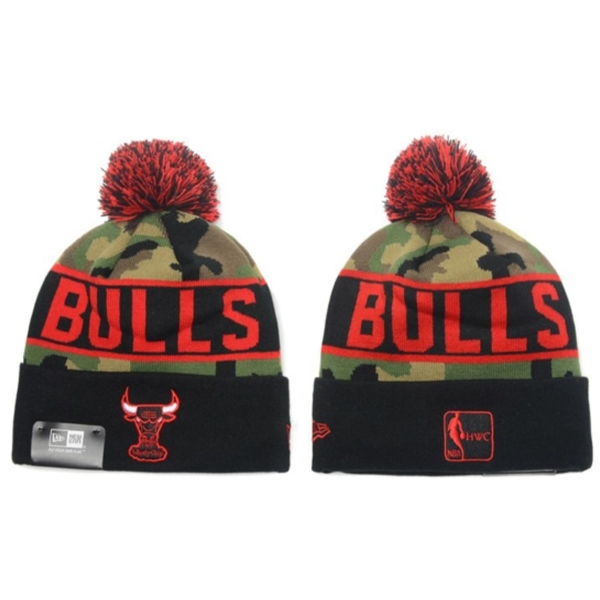 Шапка Chicago Bulls Classic Beanie Camo