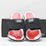 СЛАНЦЫ NIKE JORDAN HYDRO IV RETRO черно-красный купить-в-time2win.ru